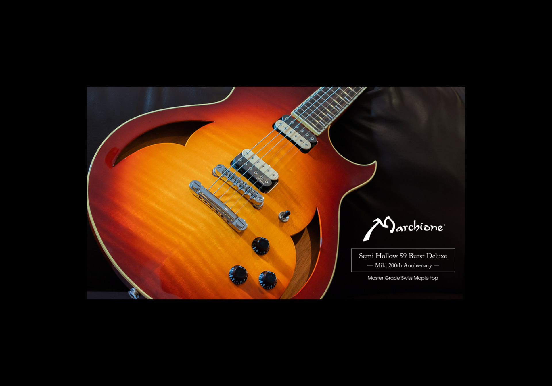 三木楽器創業200周年を記念してMarchione氏に製作いただいたSemi