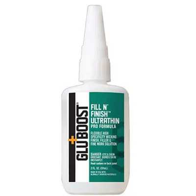 glu boost gluboost glu+boost グルーブースト Pro Ultra Thin Formula 2oz Fill n' Finish シリーズ 接着剤