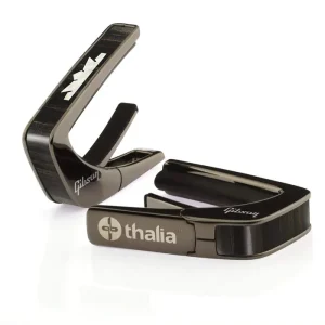 thalia capos thalia capo Gibson Flat Crown Ebony Black Chrome タリア・カポ タリアカポ