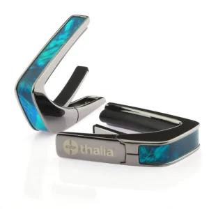 thalia capos thalia capo Teal Angel Wing Black Chrome タリア・カポ タリアカポ