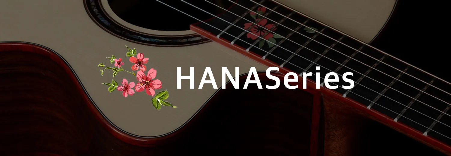 naga guitars - Hana Series | MIKI GAKKI Import & Trading